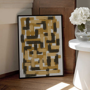 Tablou înramat „Abstract Pathways” de THE MIUUS STUDIO