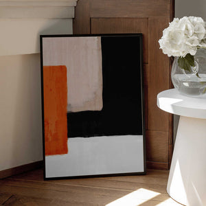 Tablou înramat „Abstract Minimal Pattern” de ThingDesign