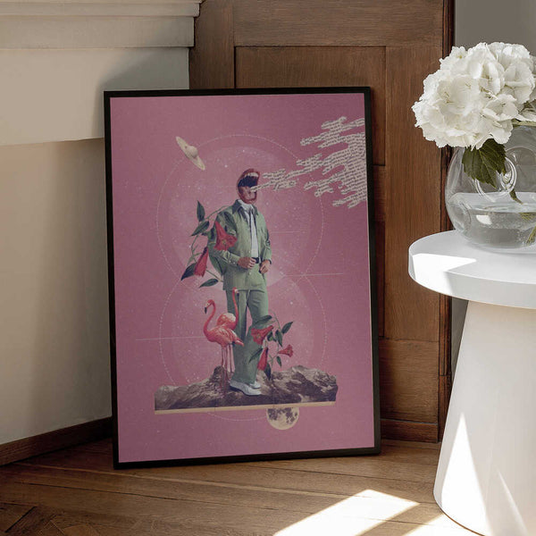 Tablou înramat „Tropical Theme” de Dominik Przerwa