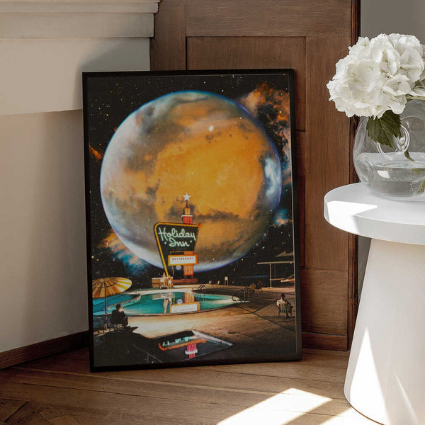 Tablou înramat „The Space Hotel” de Taudalpoi