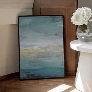 Tablou înramat „A Serene Seascape” de Julia Contacessi