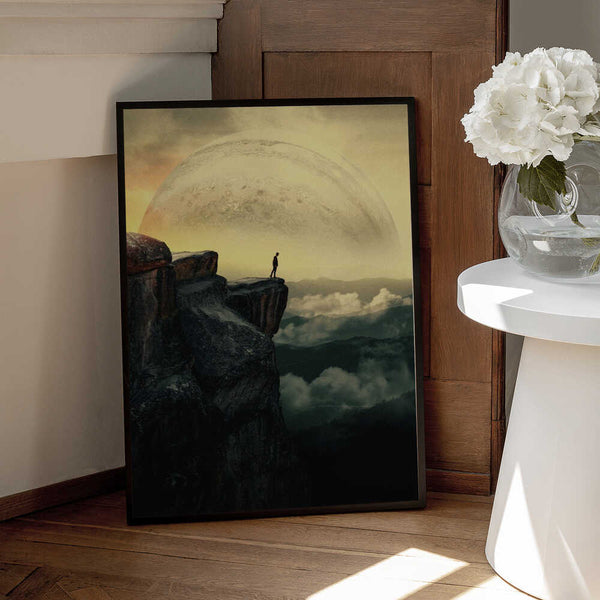 Tablou înramat „Space Mountain” de Taudalpoi