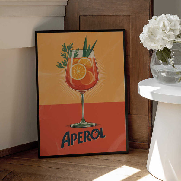 Tablou înramat „Aperol Vintage No 3” de Andreas Magnusson