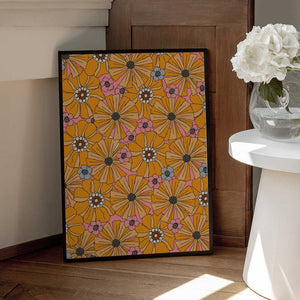 Tablou înramat „70s Floral” de Nicholas