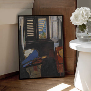 Tablou înramat „Intérieur Au Violon” de Henri Matisse