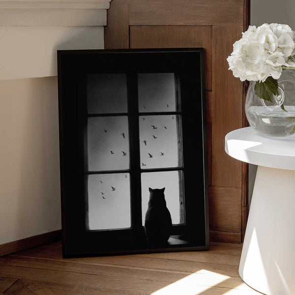 Tablou înramat „winter is coming” de Mario Pucic