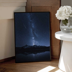 Tablou înramat „Galaxies Reflection” de Toby Harriman