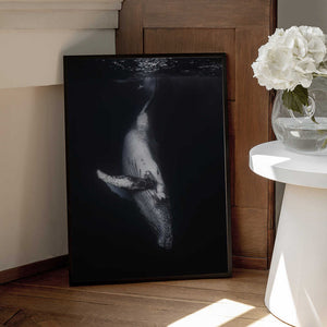 Tablou înramat „Black Whale” de Barathieu Gabriel