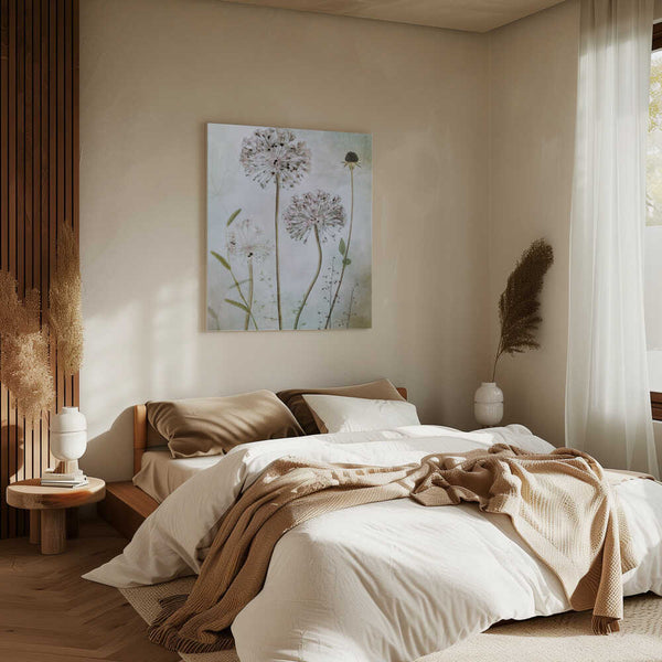 Tablou canvas „Allium” de Mandy Disher