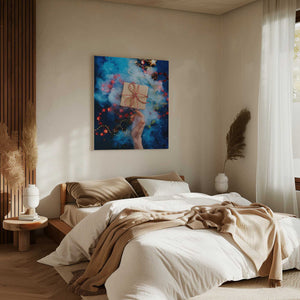 Tablou canvas „Don't open till Christmas” de Dina Belenko