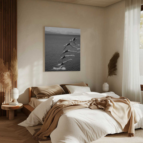 Tablou canvas „The beauty of diving” de Greetje van Son