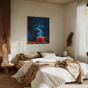 Tablou canvas „Snow Queen Deer” de Dina Belenko