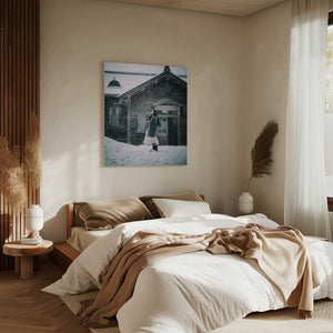 Tablou canvas „snow day” de Nobu Ishijima