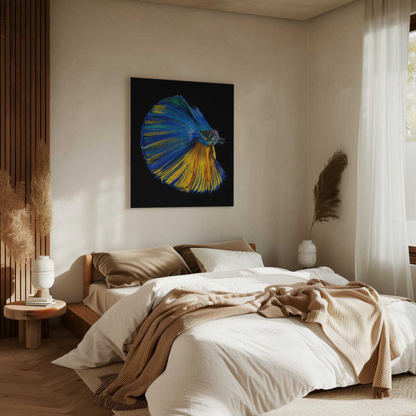 Tablou canvas „Yellow &amp; Blue” de Andi Halil