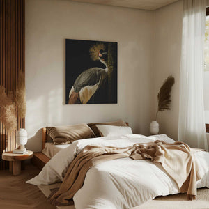 Tablou canvas „Grey Crowned Crane” de Jealousy