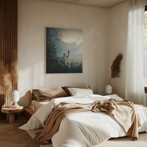 Tablou canvas „Neuschwanstein Castle” de Cuma Cevik
