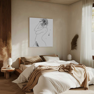 Tablou canvas „Flower Girl” de Pictufy Studio II