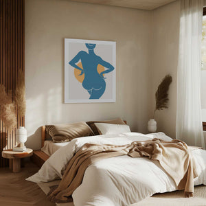 Tablou canvas „Blue Woman” de Pictufy Studio II