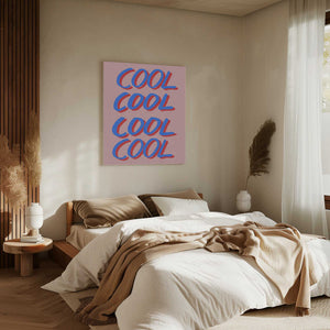 Tablou canvas „Cool Quote 02” de Pictufy Studio