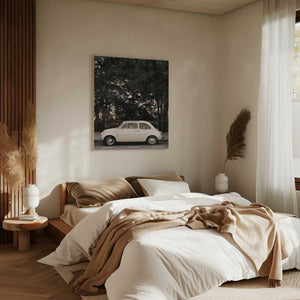Tablou canvas „Little Car in Paris” de Pictufy Studio III