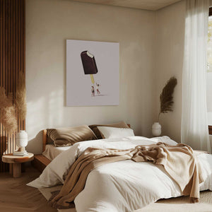 Tablou canvas „You treat me well” de Maarten Léon