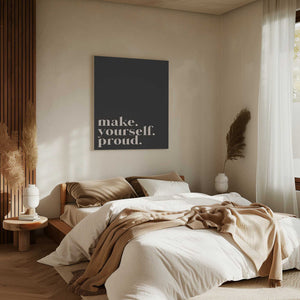 Tablou canvas „Motivational Phrase” de uplusmestudio