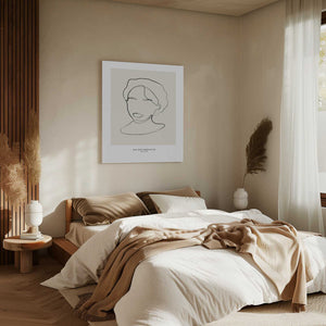 Tablou canvas „Modern female line art” de NKTN