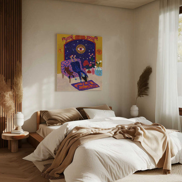 Tablou canvas „Day off from office” de Jota de jai