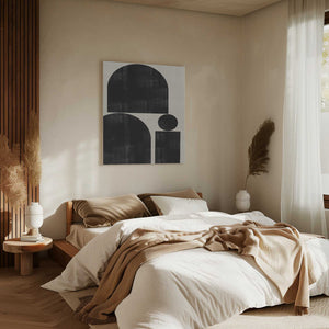 Tablou canvas „Geometric Silence” de THE MIUUS STUDIO