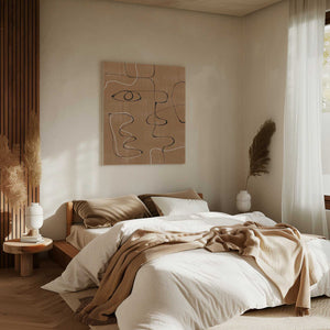 Tablou canvas „Whimsical Lines” de THE MIUUS STUDIO
