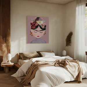Tablou canvas „Floral Serenity” de Treechild