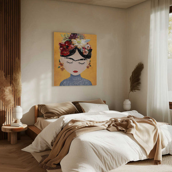 Tablou canvas „Floral Serenity” de Treechild