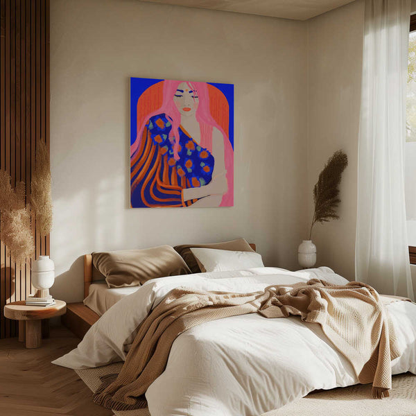 Tablou canvas „Vibrant Serenity” de Treechild