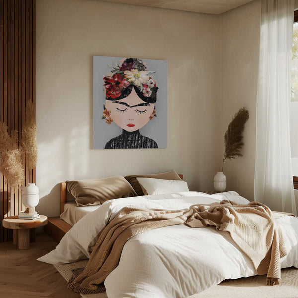 Tablou canvas „Floral Serenity” de Treechild