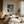 Tablou canvas „Winter Village Glow” de Treechild