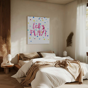Tablou canvas „Playful Confetti Burst” de Treechild