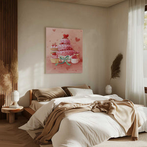 Tablou canvas „Pink Cake” de Xuan Thai