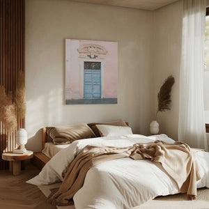 Tablou canvas „Pastel Trastevere - Rome Italy travel photography” de Raisa Zwart
