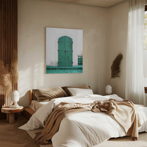 Tablou canvas „Marrakesh Green Door” de Raisa Zwart