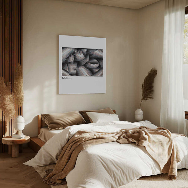 Tablou canvas „Crystal gradation 1921” de Paul Klee