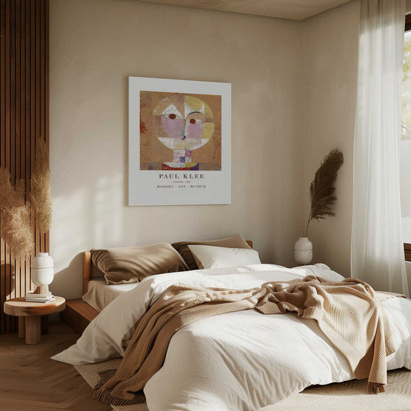 Tablou canvas „Senecio Baldgreis 1922” de Paul Klee