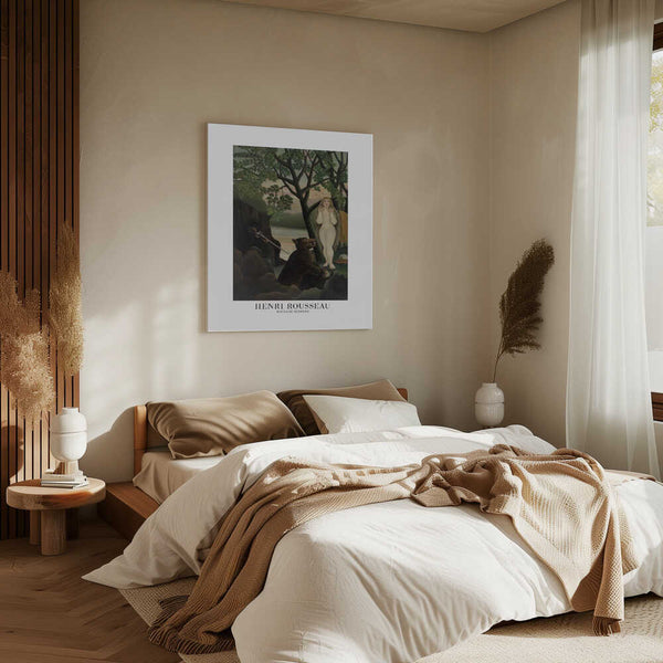 Tablou canvas „Mauvaise Surprise” de Henri Rousseau