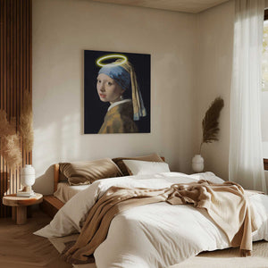Tablou canvas „Girl With A Halo” de Artelele