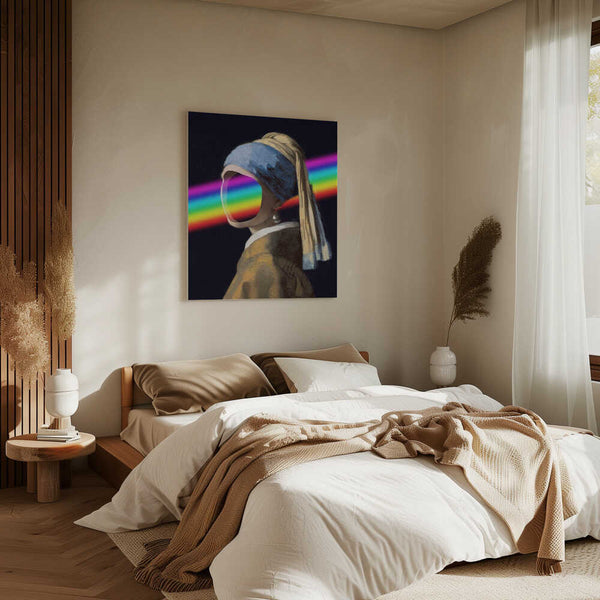 Tablou canvas „Rainbow Portrait” de Artelele