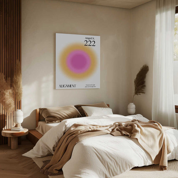 Tablou canvas „Angel Number 222” de Amélie