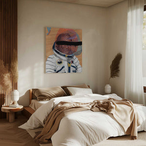Tablou canvas „Spaceman 2” de Famous When Dead