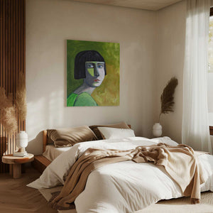 Tablou canvas „Lady with the Look” de Sharyn Bursic