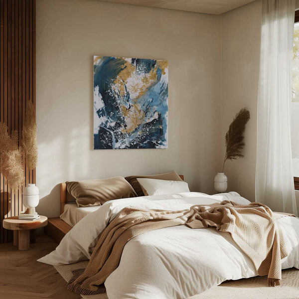 Tablou canvas „Golden Sea” de Dan Hobday