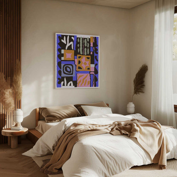 Tablou canvas „Colorful Geometry” de Treechild