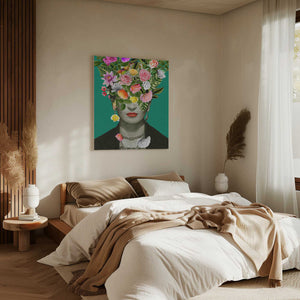 Tablou canvas „Floral Frida” de Frida Floral Studio